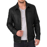 Men's Real Lambskin Classic Genuine Leather Jacket